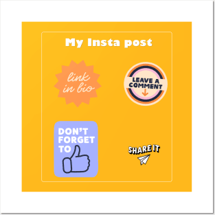 Support Social Media Post Posters and Art
